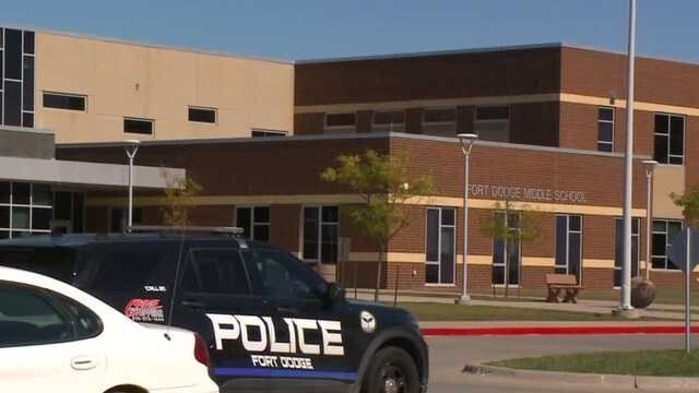 <i>KCCI</i><br/>Fort Dodge Middle School went into lockdown Wednesday in response to a student's threat