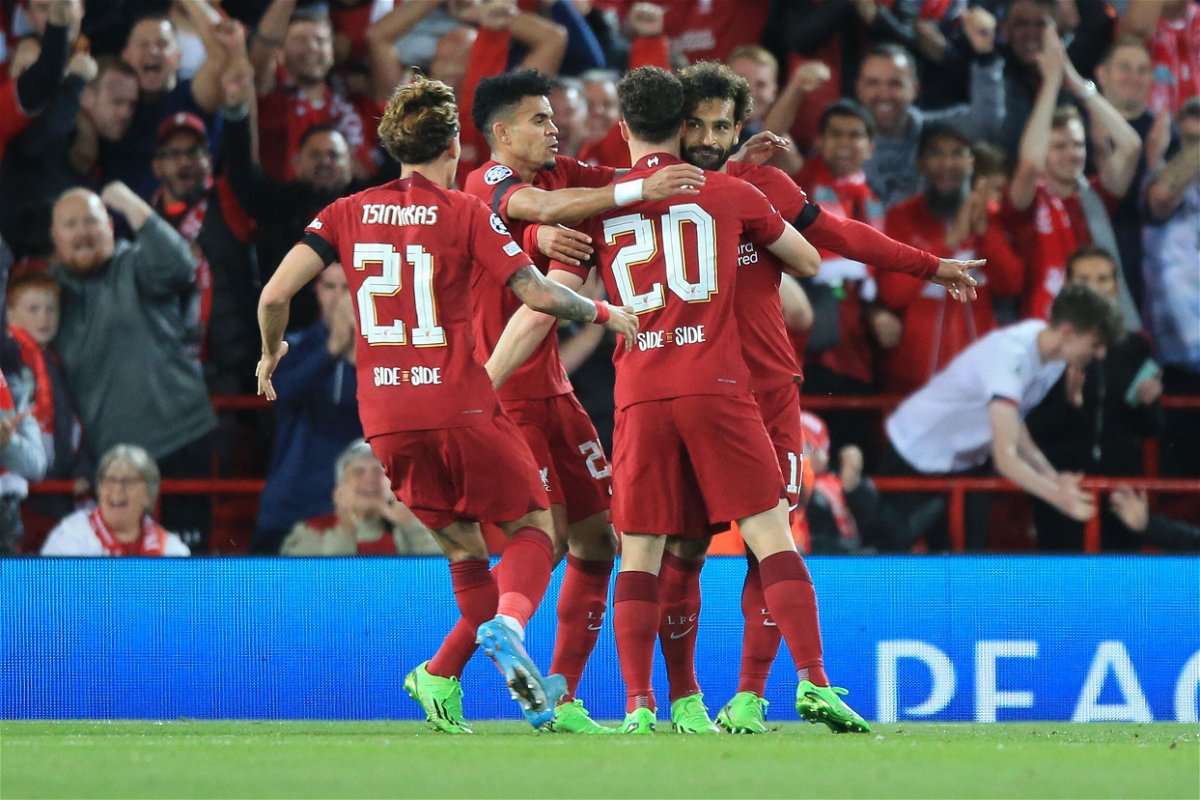 <i>LINDSEY PARNABY/AFP/AFP via Getty Images</i><br/>Liverpool secured a much-needed victory as Joel Matip's late header against Ajax earned Jurgen Klopp's side a 2-1 win and its first three points of the Champions League campaign. Mohamed Salah opened the scoring for Liverpool with an early goal.