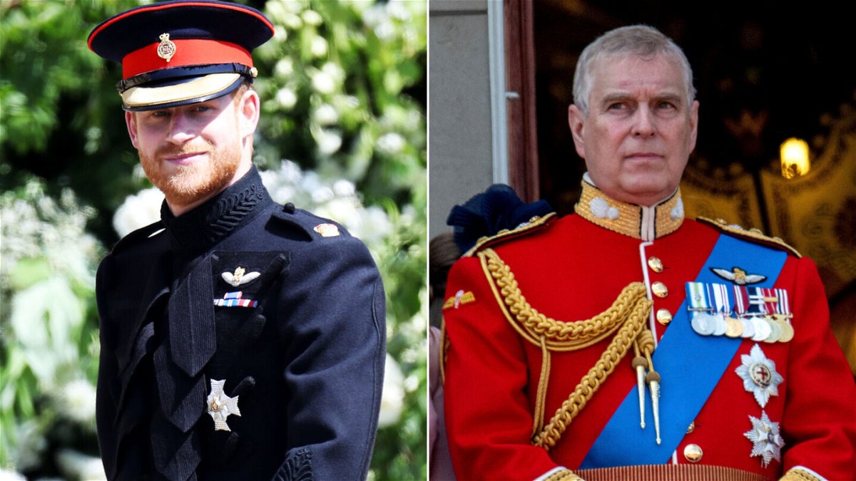 <i>AP licensed</i><br/>Prince Harry wore a uniform during his 2018 wedding. Prince Andrew was seen in his military dress during the 2018 Trooping of Colour ceremony.