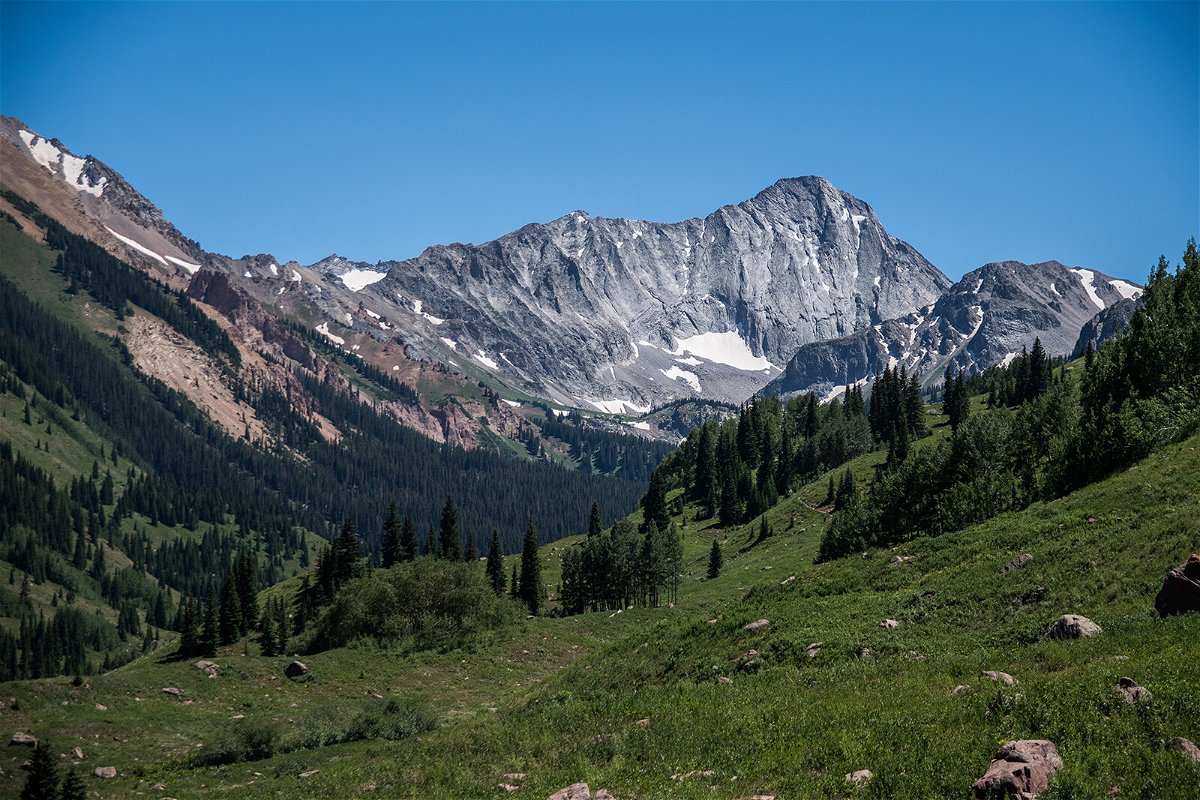 <i>Adobe Stock</i><br/>Capitol Peak in Colorado has an elevation of about 14