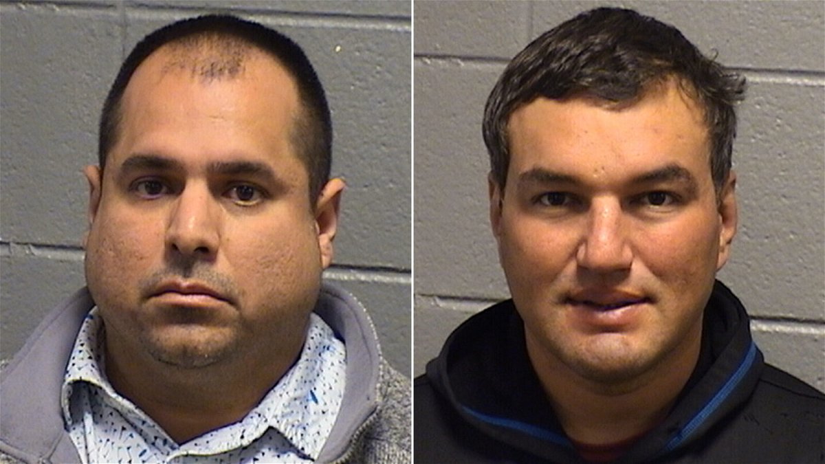 <i>Cook County State's Attorney</i><br/>Officer Ruben Reynoso and Sgt. Christopher Liakopoulos are seen here.