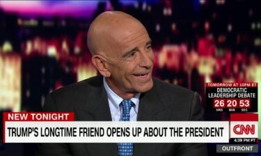 Tom Barrack opens up about longtime friend Donald Trump.