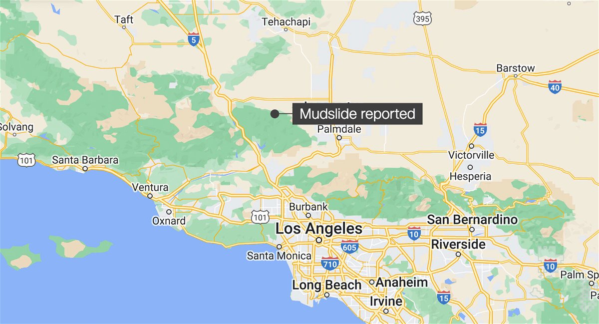 <i>Google</i><br/>A mudslide trapped multiple drivers in Southern California as storms drenched the region and brought flash flood warnings on September 11.