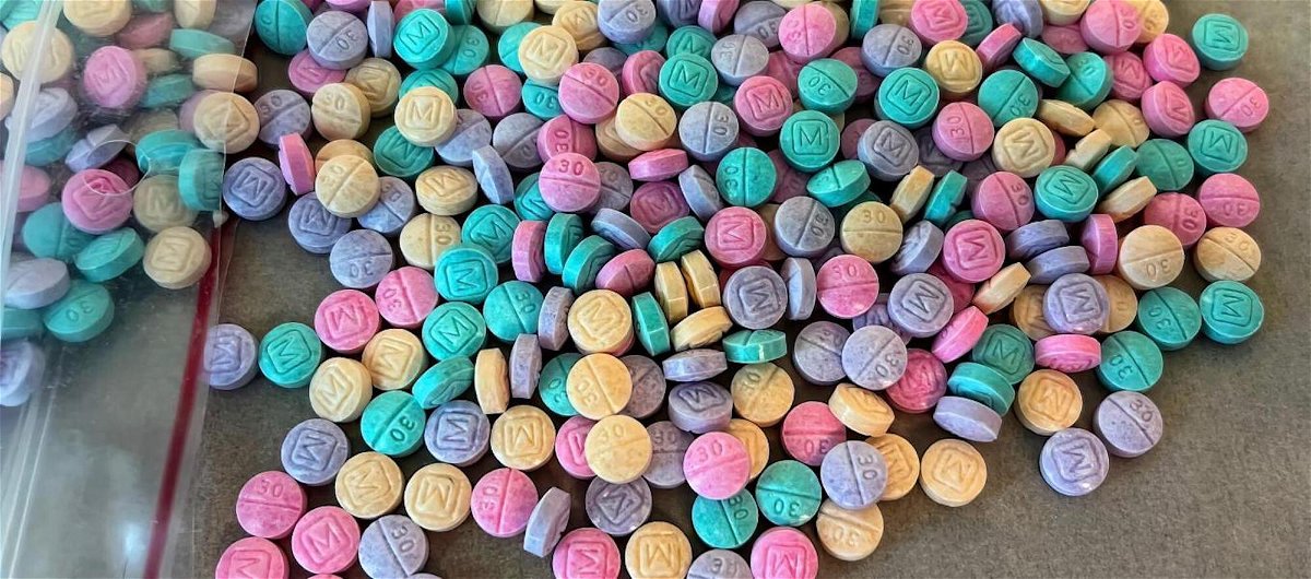 <i>Drug Enforcement Administration</i><br/>Rainbow fentanyl comes in bright colors and can be used in the form of pills or powder that contain illicit fentanyl