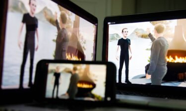 The metaverse won't fix our IRL beauty standards. Mark Zuckerberg is seen here adjusting an avatar of himself during the virtual Facebook Connect event