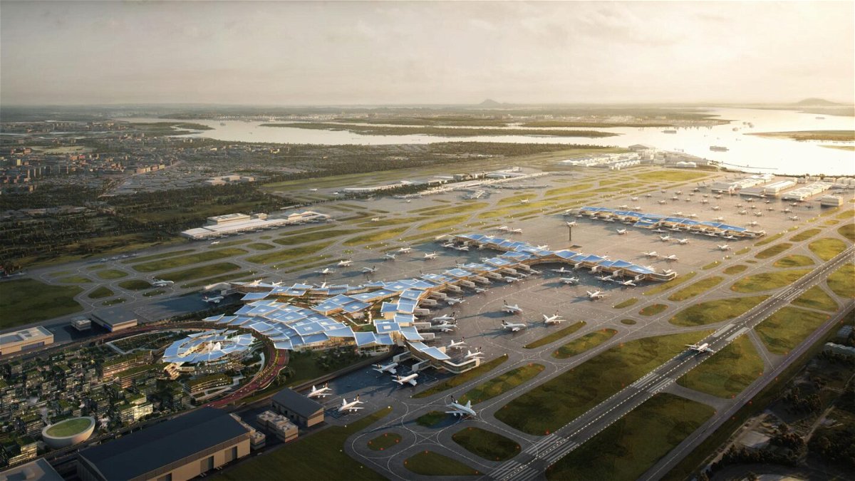 <i>Changi Airport Group</i><br/>Singapore Changi Airport's expansion plans are seen in this rendering.
