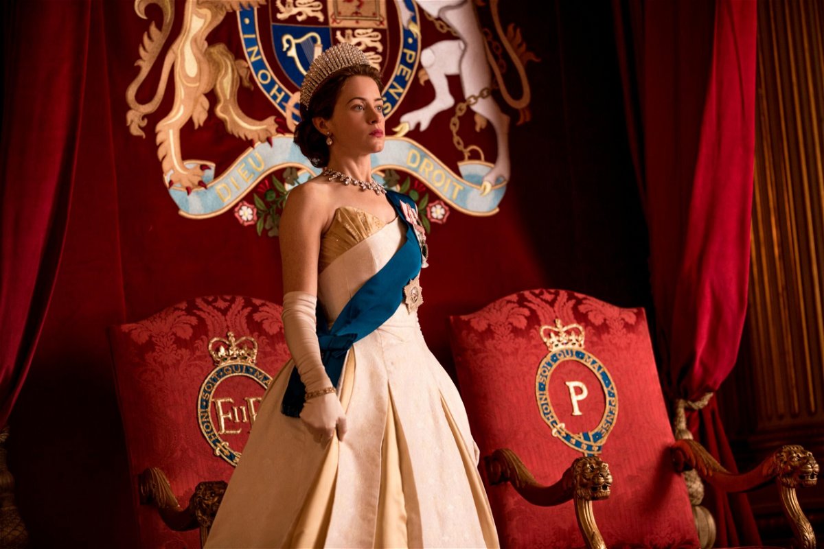 <i>Robert Viglasky/Netflix</i><br/>Claire Foy as Queen Elizabeth in 