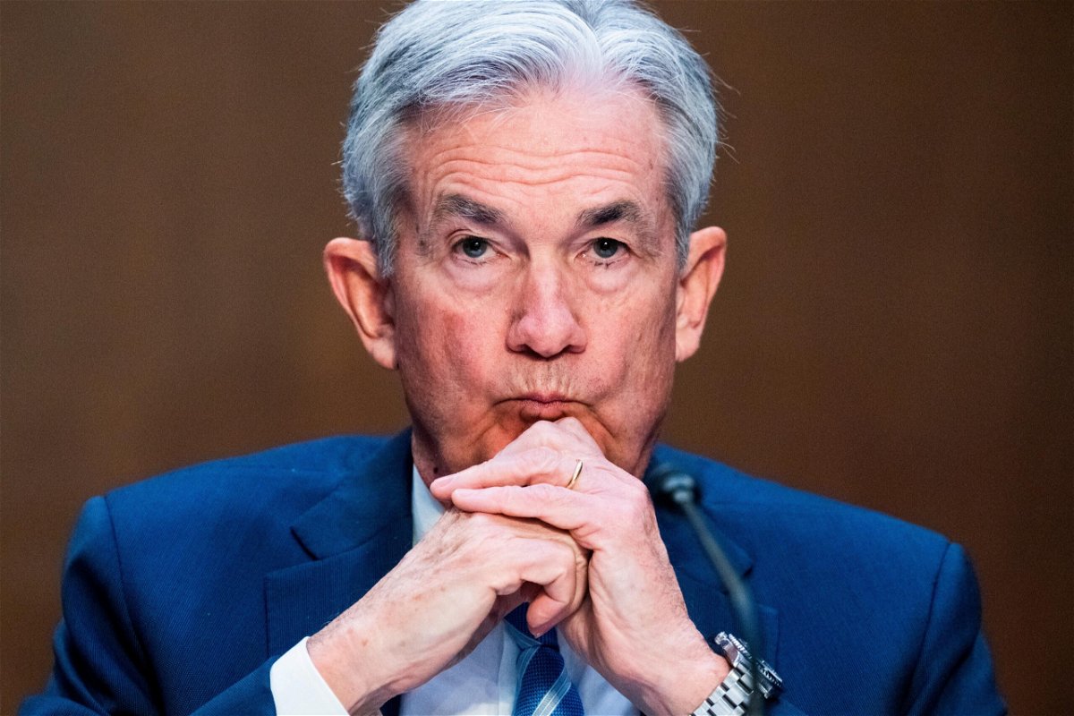 <i>Tom Williams/CQ-Roll Call/Getty Images</i><br/>Federal Reserve Chairman Jerome Powell testifies during the Senate Banking