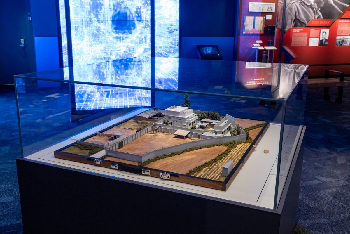 <i>Central Intelligence Agency</i><br/>The Abbottabad compound model at the CIA Museum.