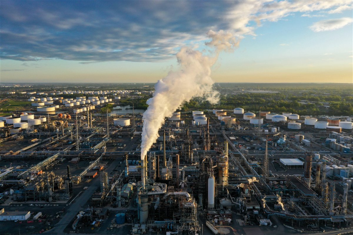 <i>Tayfun Coskun/Anadolu Agency/Getty Images</i><br/>Big oil companies are spending millions to portray themselves as taking action climate change