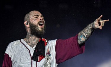 Rapper Post Malone suffered a fall and bruised his ribs on Saturday when he fell through an opening in the stage during his performance in St. Louis
