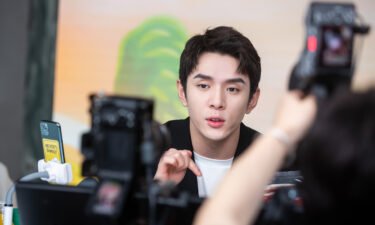 E-commerce livestreamer Austin Li Jiaqi introduces goods to his online fans in September of 2021.