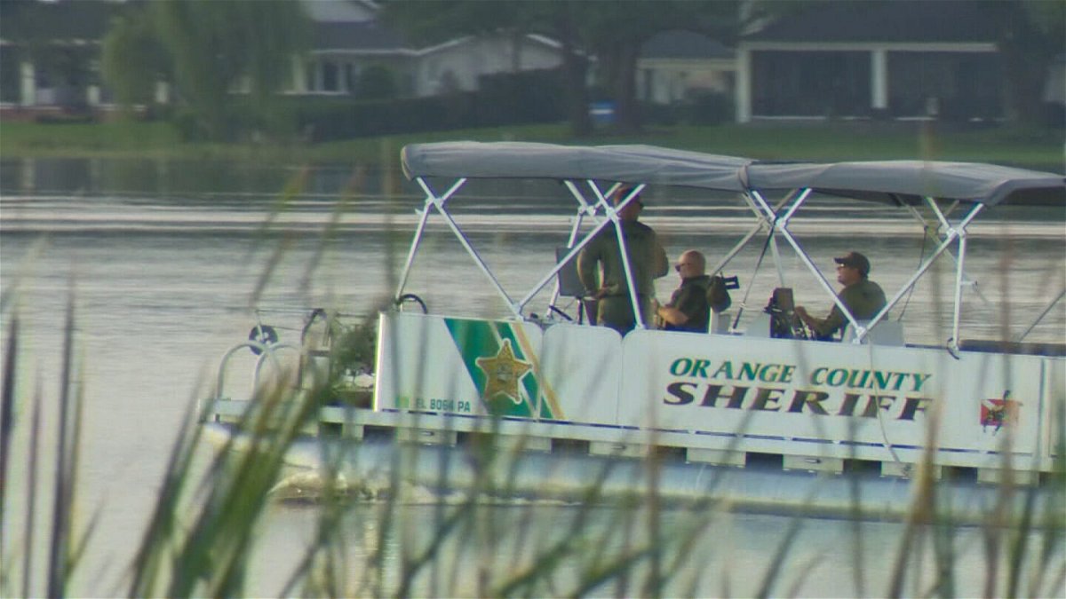 <i>WESH</i><br/>A second middle school student has died after a lightning strike may have caused the boat of a student rowing club to capsize earlier this month. Orange County Sheriff deputies are seen here on Lake Fairview in Orlando