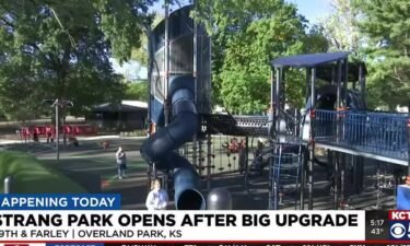 The City of Overland Park is celebrating the completion of $1.5 million dollars worth of upgrades to Strang Park that has transformed the 11-acre area.