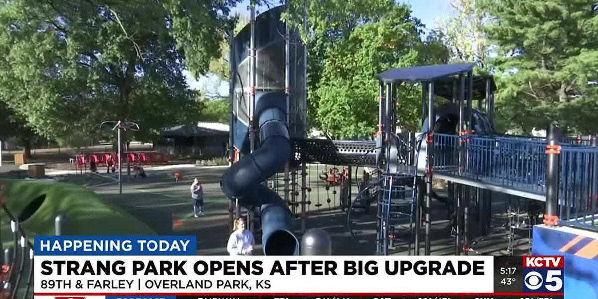<i>KCTV</i><br/>The City of Overland Park is celebrating the completion of $1.5 million dollars worth of upgrades to Strang Park that has transformed the 11-acre area.