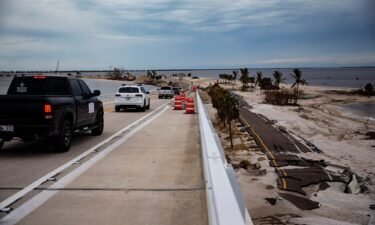Sanibel Island residents were crossing the causeway for the first time since Hurricane Ian damaged the only road onto the popular Gulf Coast destination.