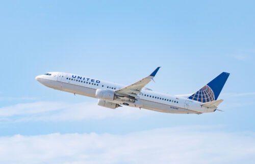 United Airlines Boeing 737-800 takes off from Los Angeles international Airport on July 30 in Los Angeles