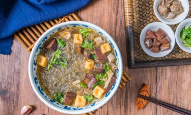 Serious duck fans won't want to miss this vermicelli soup dish.