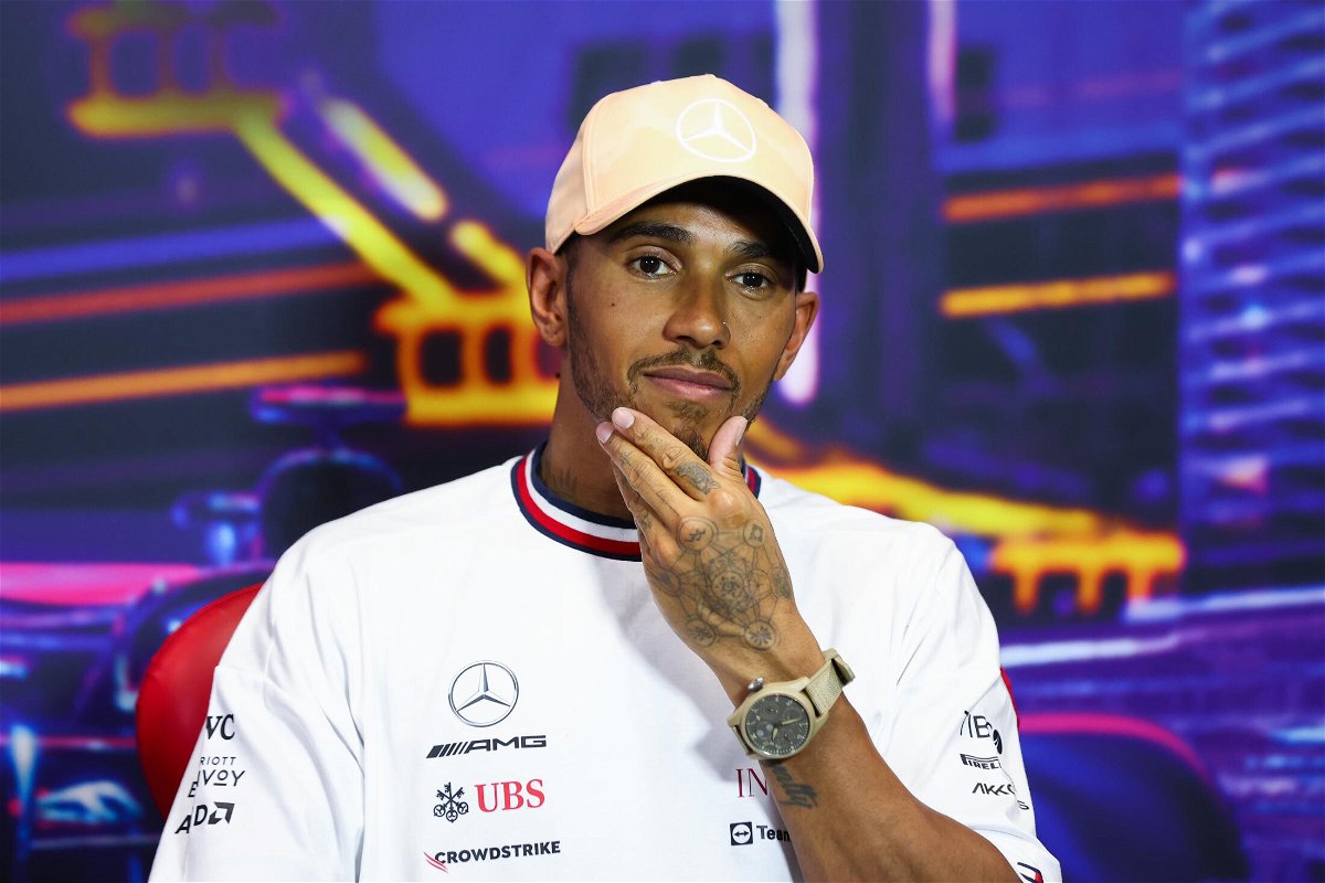 <i>Dan Istitene/Getty Images AsiaPac/Getty Images</i><br/>Hamilton sounded exasperated by the situation at a press conference after qualifying.