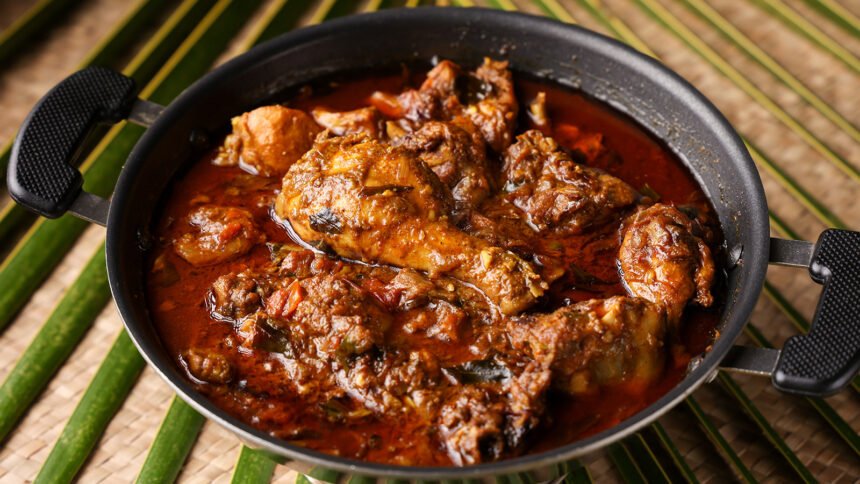 Chettinad Chicken Curry , Sri Lankan Chicken curry pepper chicke