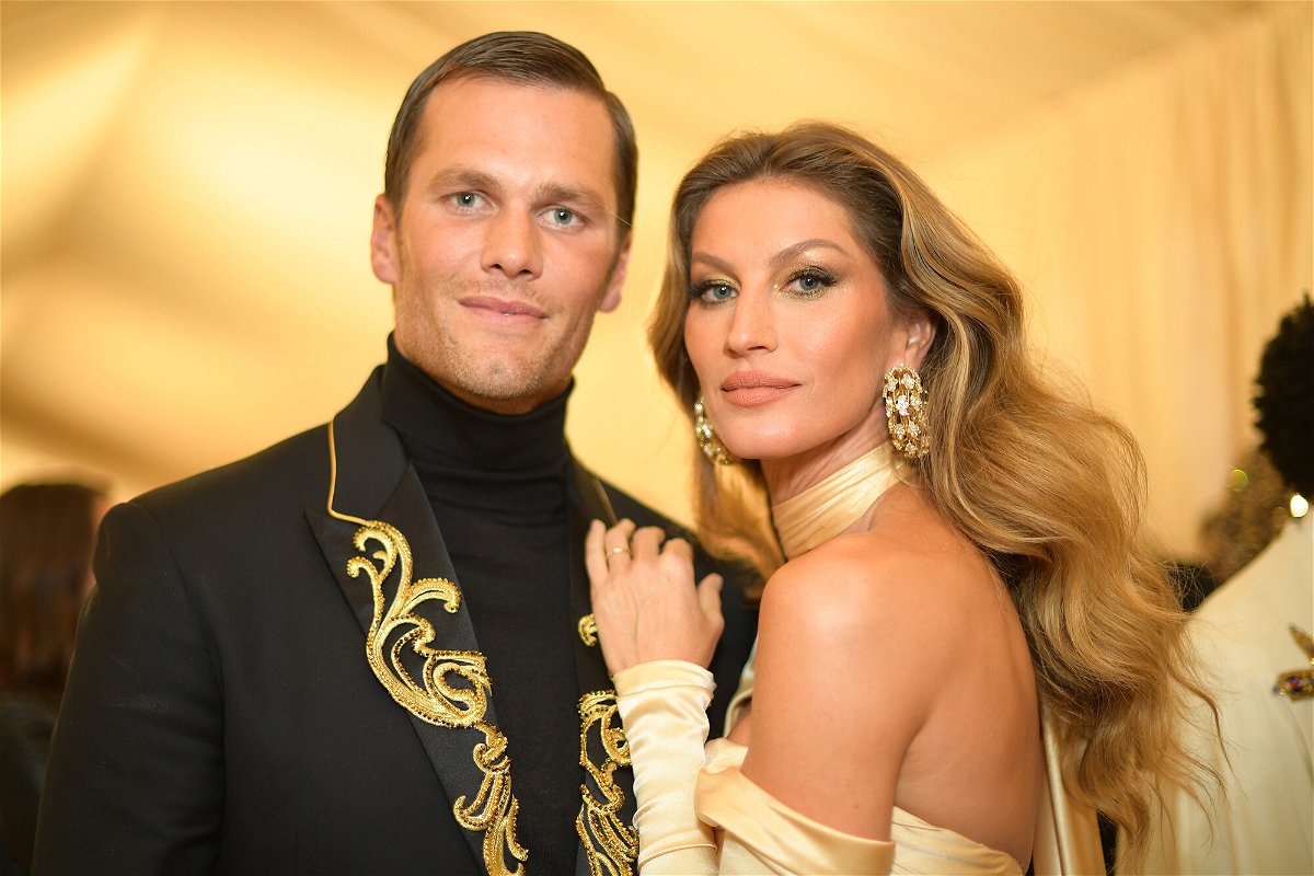 <i>Matt Winkelmeyer/MG18/Getty Images</i><br/>Tom Brady (left) and Gisele Bündchen are pictured here at the Met Gala in New York City in 2018.