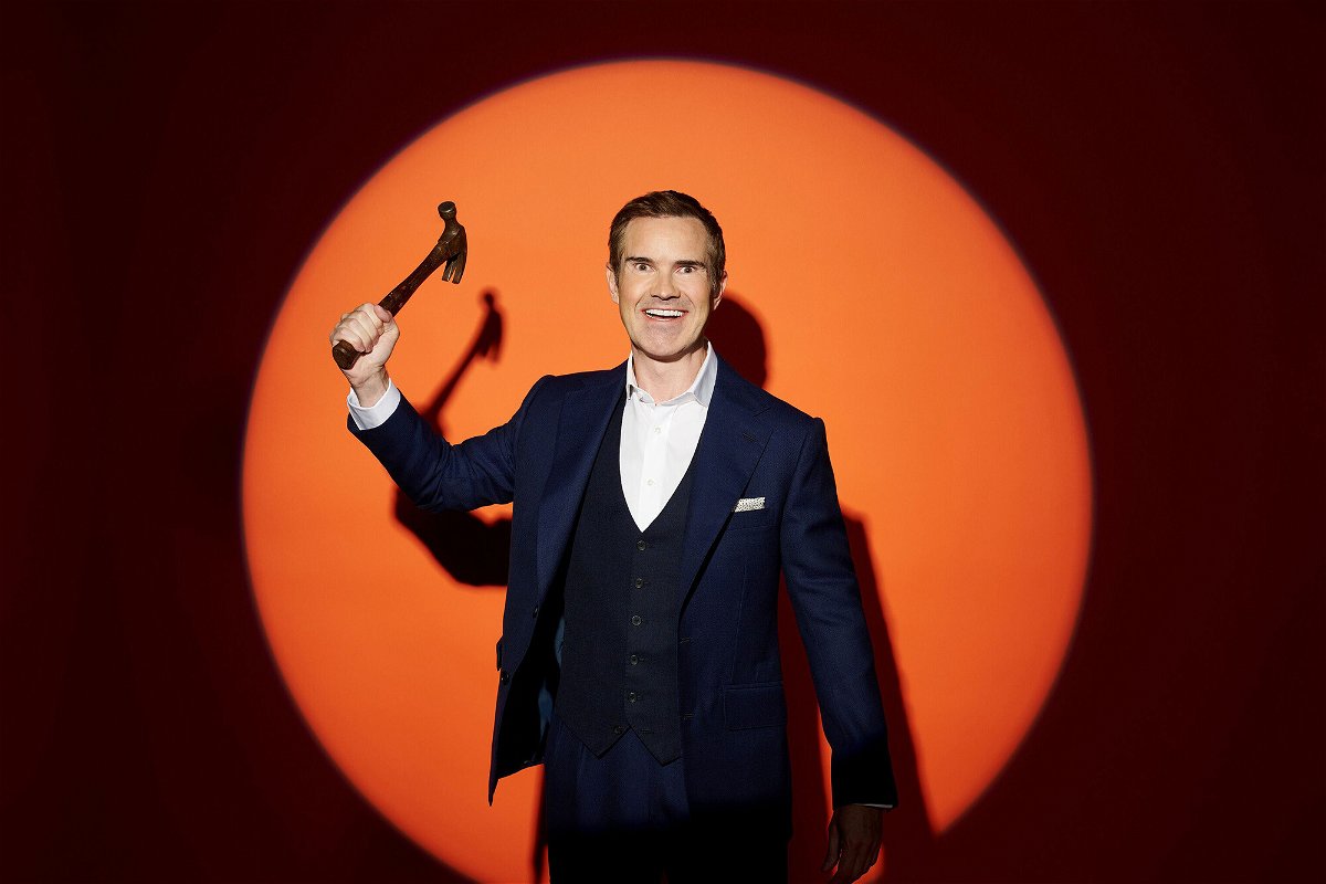 <i>Rob Parfitt/Channel 4</i><br/>Jimmy Carr's new show may involve him destroying a painting by Hitler