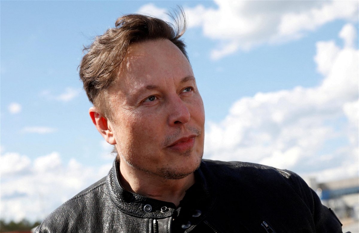 <i>Michele Tantussi/Reuters/File</i><br/>Tesla CEO Elon Musk looks on as he visits the construction site of Tesla's factory in Gruenheide