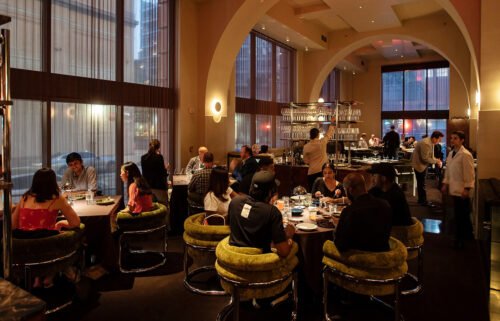 New York City has 19 new Michelin-starred restaurants. Patrons dine at Al Coro