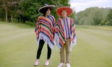 A recent episode of "The Great British Bake Off" featuring hosts Noel Fielding and Matt Lucas wearing sombreros and serapes