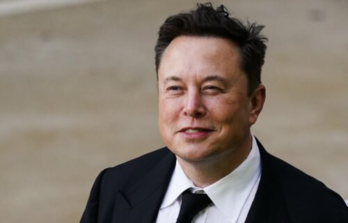 Elon Musk is seen here in Wilmington
