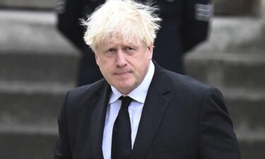 Boris Johnson flew back into London on Saturday morning