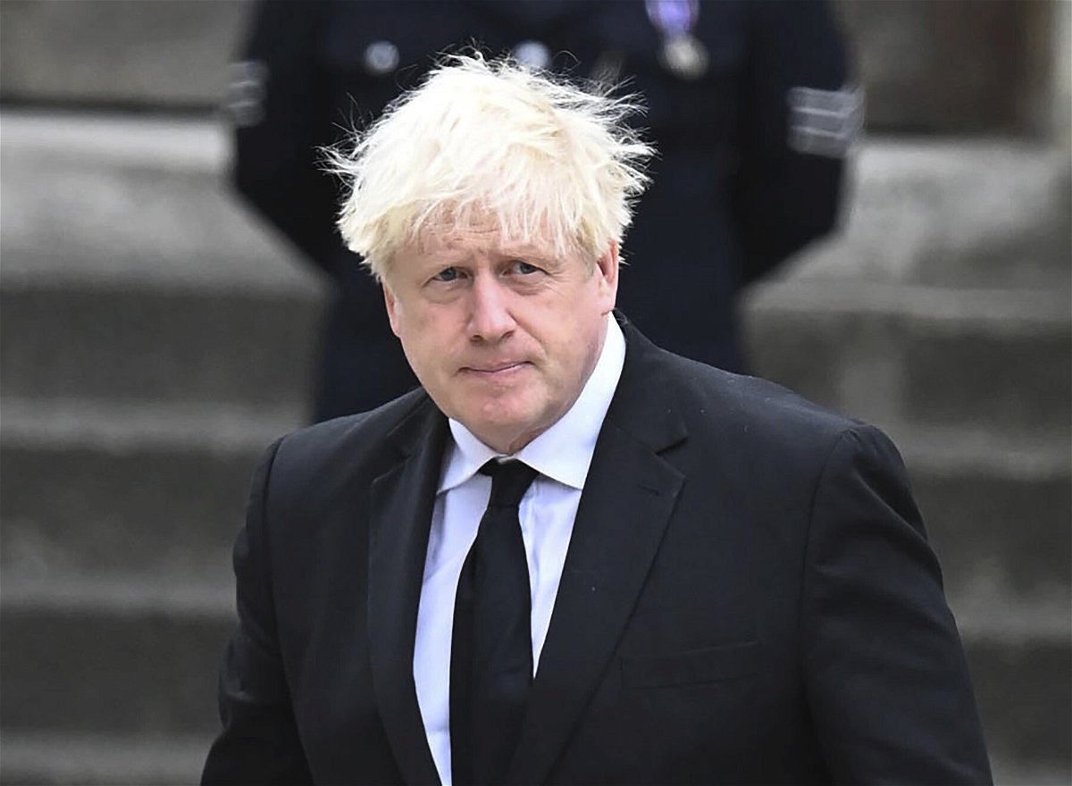 <i>StarMax/AP</i><br/>Boris Johnson flew back into London on Saturday morning