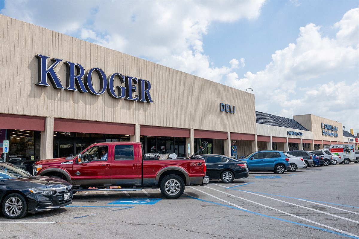 <i>Brandon Bell/Getty Images</i><br/>Kroger announced it's merging with Albertsons in a $24.6 billion deal