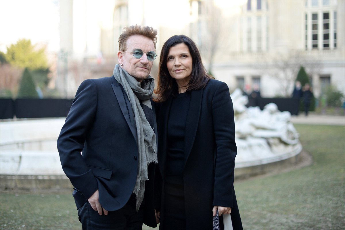 <i>Vanni Bassetti/Getty Images</i><br/>Bono (left) and Ali Hewson are pictured here in 2017. The couple has been married for 40 years.