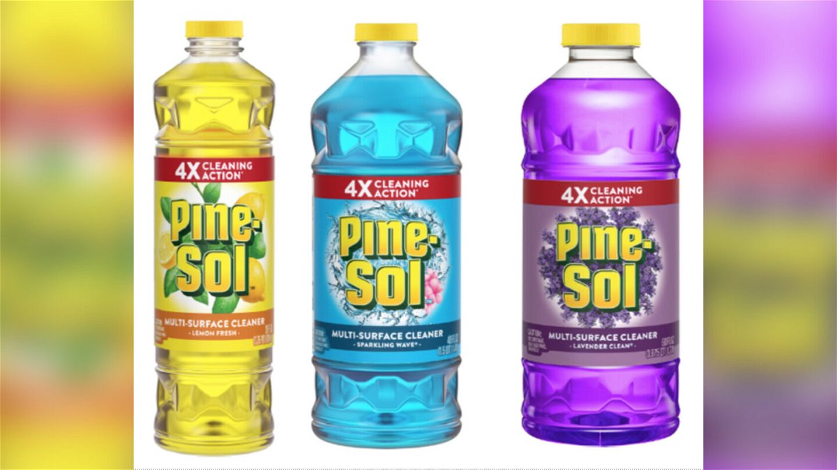 <i>CPSC</i><br/>Roughly 37 million bottles of Pine-Sol products have been recalled because they could contain a potentially harmful bacteria.