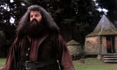 Robbie Coltrane is seen here in "Harry Potter and the Philosopher's Stone."