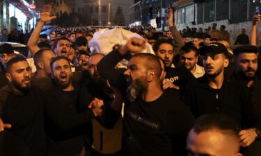 At least four Palestinians were killed during an Israeli military raid in the old city of Nablus in the West Bank on October 25
