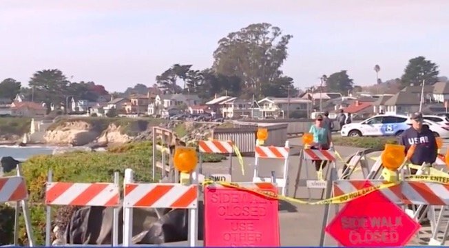 <i>KSBW</i><br/>West Cliff Drive in Santa Cruz is a popular 2.5-mile stretch along the ocean. Tourists