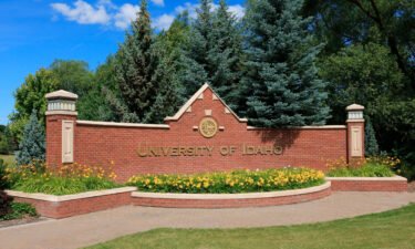 Four University of Idaho students were found dead Sunday at a home just outside the campus. Pictured is the university campus.