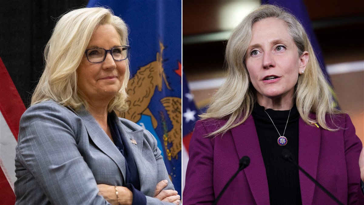 <i>Getty Images</i><br/>Wyoming Republican Rep. Liz Cheney endorsed Virginia Democratic Rep. Abigail Spanberger