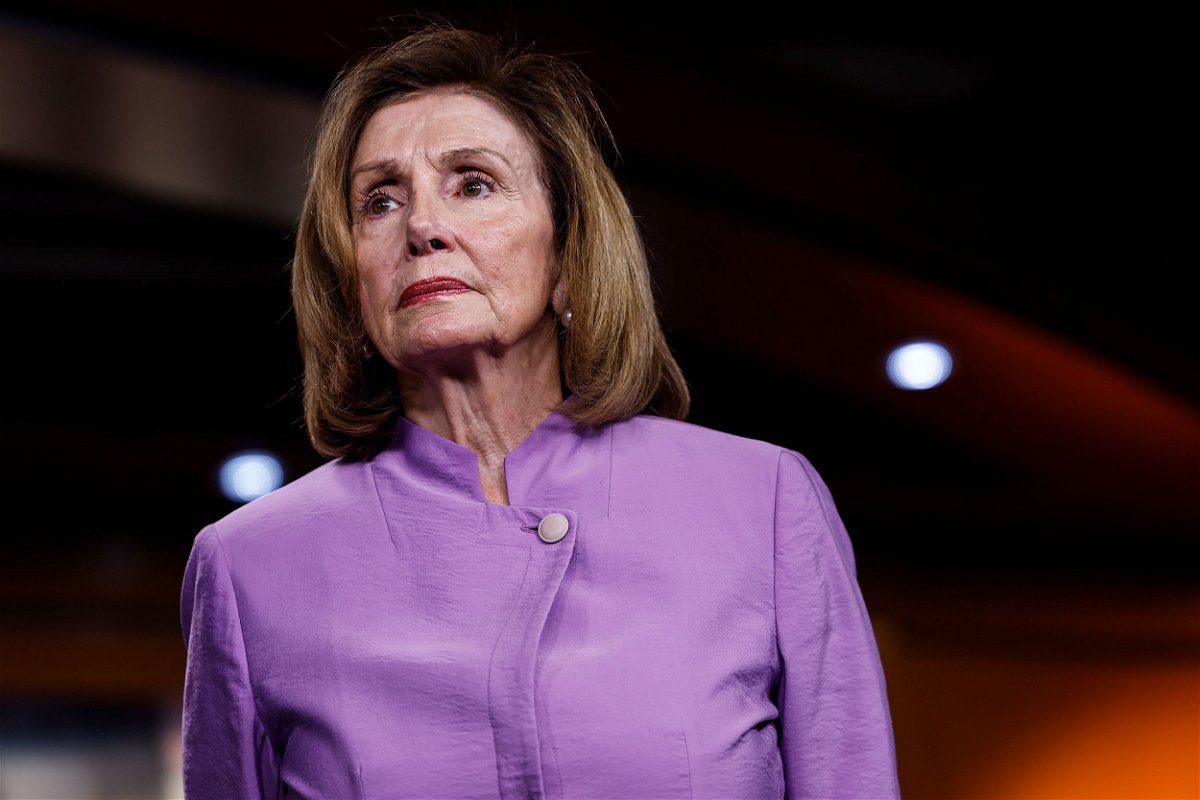 <i>Anna Moneymaker/Getty Images</i><br/>House Speaker Nancy Pelosi