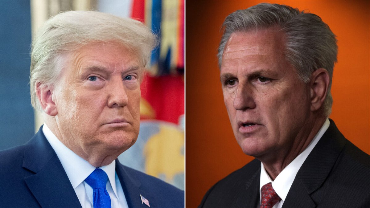 <i>Getty</i><br/>Former President Donald Trump is working to protect House Minority Leader Kevin McCarthy as the former president seeks support for a 2024 presidential bid.