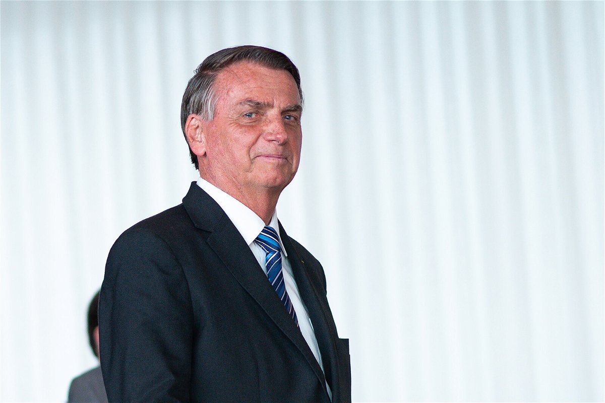 <i>Andressa Anholete/Getty Images</i><br/>The head of Brazil's electoral court on November 23 rejected Jair Bolsonaro's petition to annul ballots from this year's presidential vote. Bolsonaro is seen here on November 1 in Brasilia.