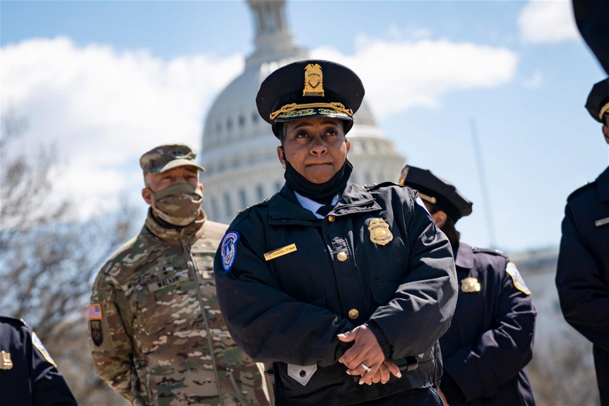 <i>Drew Angerer/Getty Images</i><br/>US Capitol Police Assistant Chief Yogananda Pittman