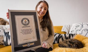 "I didn't imagine I'd share my home with a world record holder