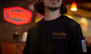 Denny's Black Friday T-shirt acts as a "wearable coupon" customers can use to redeem a free breakfast meal every day for a year.