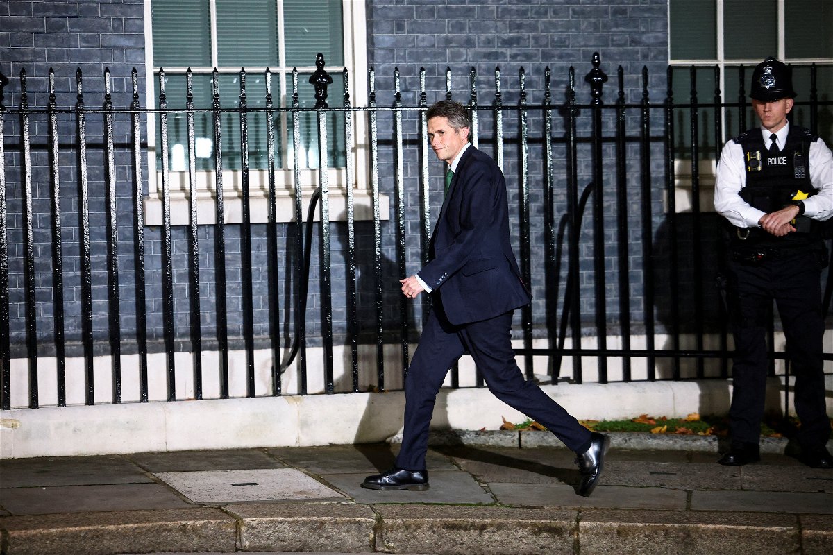 <i>Henry Nicholls/Reuters/FILE</i><br/>British cabinet office minister Gavin Williamson