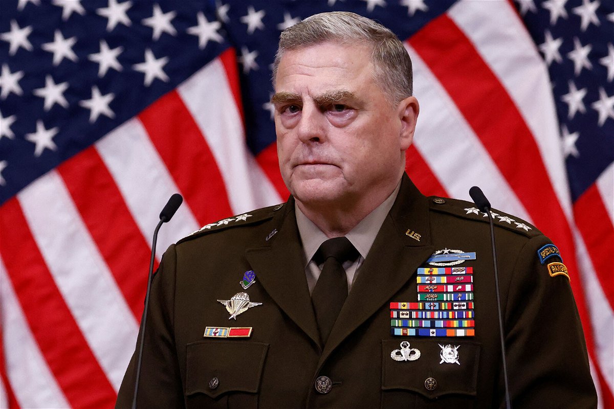 <i>Yves Herman/Reuters/FILE</i><br/>Chairman of the Joint Chiefs of Staff Gen. Mark Milley