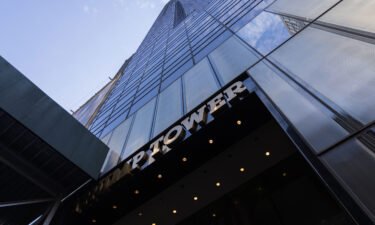 The Trump Tower in New York is seen here on August 9. Trump Organization Controller Jeffrey McConney testified on November 10 that he was ordered to hide benefits on tax forms.