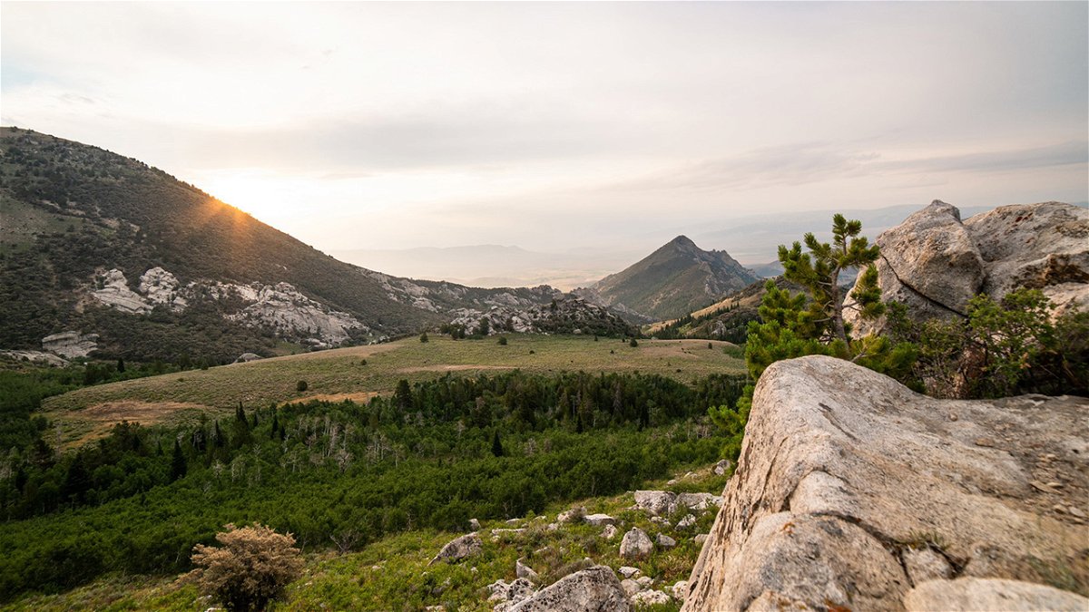 A summer sunrise overlooking Graham Canyon, which is adjacent to the boundary of City of Rocks National Reserve. Few have explored the rugged beauty of this secluded landscape, which the National Park Service today announced it has acquired.